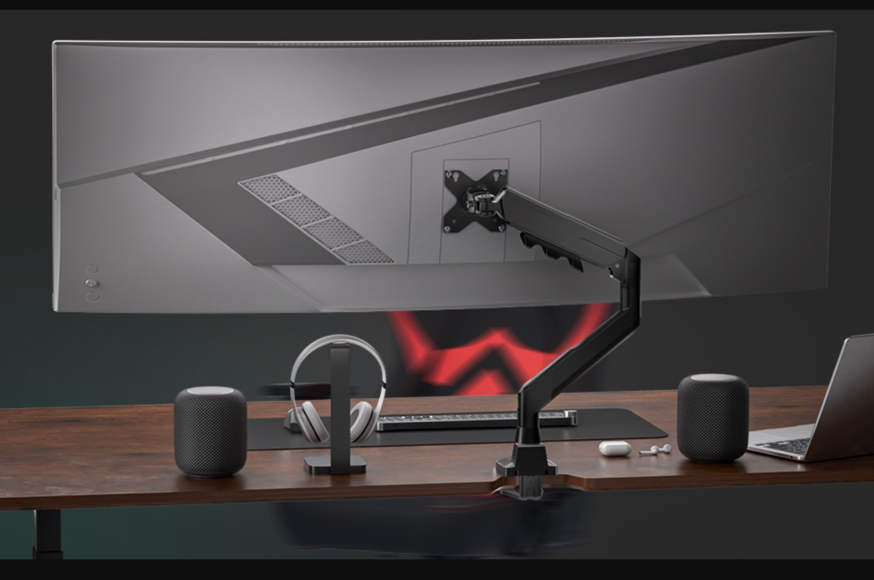 WALI Heavy Duty Single Monitor Arm